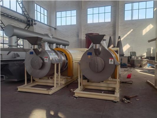 Dessiccateur rotatoire d'épuration de machine plus sèche industrielle de boue dans l'industrie alimentaire