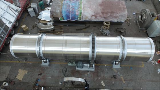 Dessiccateur rotatoire d'épuration de machine plus sèche industrielle de boue dans l'industrie alimentaire