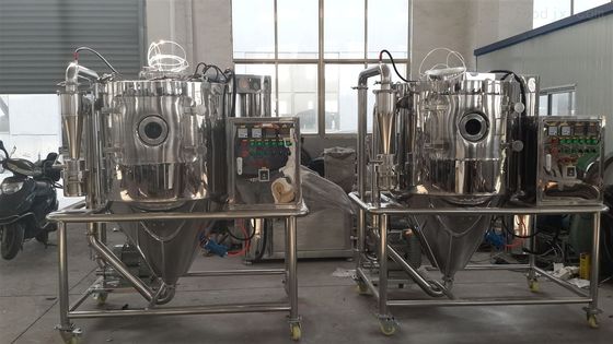 phase de la machine 3 de dessiccateur de jet du laboratoire 5kg/H 380V 50HZ pour le traitement des denrées alimentaires des produits alimentaires
