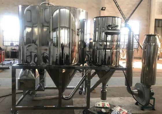 Dessiccateur de jet centrifuge industriel pour la poudre détersive/lait en poudre