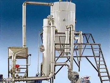 Un dessiccateur de jet commercial plus sec du granulatoire 50kg/H de jet de nourriture pour le lait en poudre