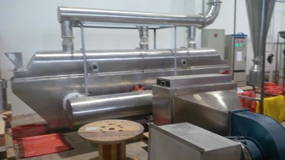 Économie d'énergie adaptée aux besoins du client par dimension vibrante de l'industrie alimentaire de dessiccateur à lit fluidisé