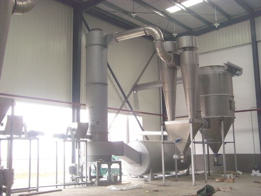 Fabricants de dessiccateur instantané de rotation de cellulose microcristalline garantie de 1 an