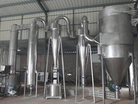 Économie d'énergie rotatoire de machine de dessiccateur instantané d'acier inoxydable pour des pesticides
