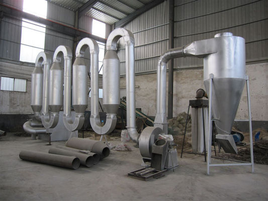 Machine de séchage de farine de l'équipement de séchage de riz d'amidon de tube d'impulsion de sciure de bois 220V-450V