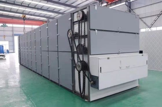 Système de séchage plus sec continu multicouche végétal de bande de conveyeur de machine