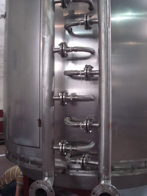 Machine plus sèche adaptée aux besoins du client de plat continu, une machine plus sèche de plat de sel