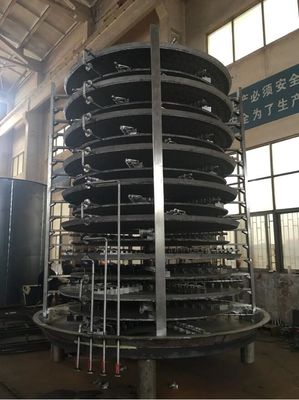Machine plus sèche adaptée aux besoins du client de plat continu, une machine plus sèche de plat de sel