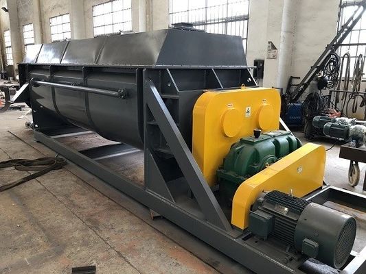 Machine creuse de dessiccateur de boue de lame, dessiccateur rotatoire de palette de vide