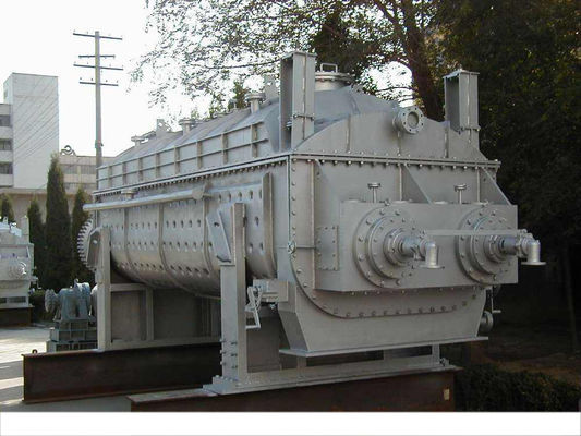 Machine creuse de dessiccateur de boue de lame, dessiccateur rotatoire de palette de vide