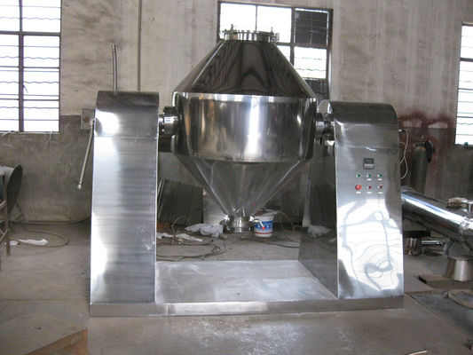 Le mélangeur industriel de SUS304 SUS316L usine le dessiccateur rotatoire de vide de double cône