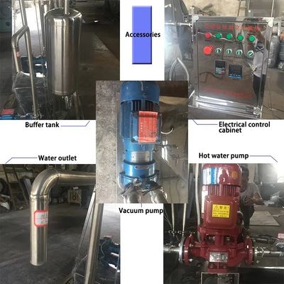 Le mélangeur industriel de SZG usine le dessiccateur rotatoire de cône de SUS304 SUS316L