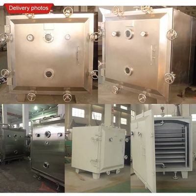 Contrôle de PLC de Square Vacuum Tray Dryer Machine de modèle de YZG/FZG