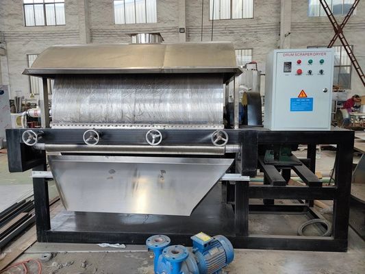 Tambour sécheur rotatoire industriel en acier inoxydable de l'industrie alimentaire