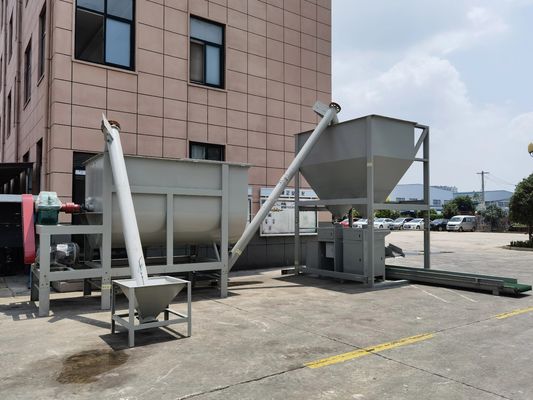 Mélangeur horizontal de ruban de double hélice du mélangeur 250L-10000L de mélangeur de ruban de WLDH