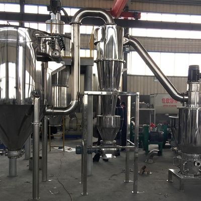 Machine compacte de moulin de classificateur d'air pour pharmaceutique/nourriture/produit chimique