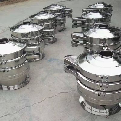 La machine circulaire rotatoire d'écran de vibration saupoudrent le revêtement tamisant la machine