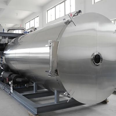 Un dessiccateur plus sec de sublimation de la machine 30kg/Batch-5000kg/batch de gel de la viande SUS304