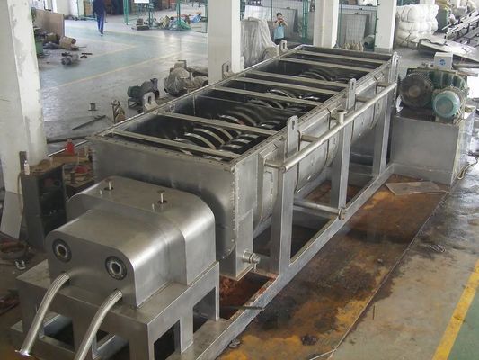 Dessiccateur creux de lame d'équipement de traitement des eaux usées de Q235A SS304
