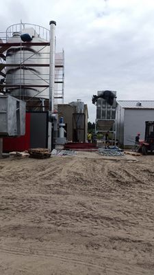 Dessiccateur centrifuge adapté aux besoins du client de jet pour la céramique chauffée par la vapeur/l'électricité
