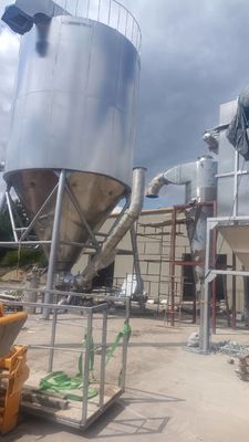 Dessiccateur centrifuge adapté aux besoins du client de jet pour la céramique chauffée par la vapeur/l'électricité