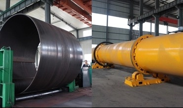Dessiccateur rotatoire minéral de machine de séchage de produit de filtration de productivité élevée de la Chine